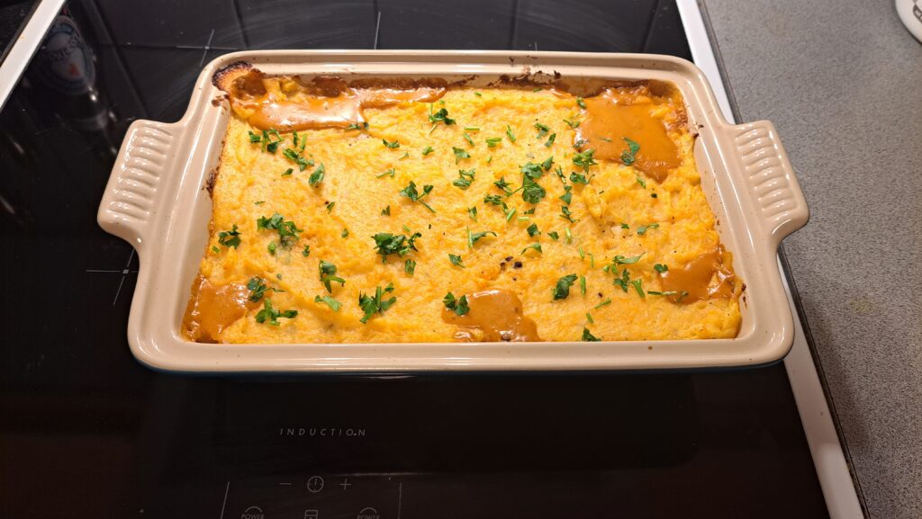 Placeholder billede af min aftensmad: gardener's pie. Har intet med indholdet af siden her at gøre.